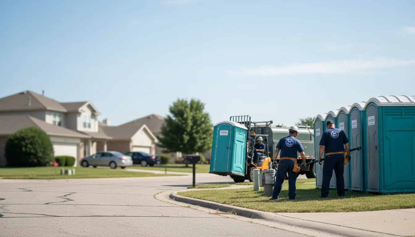 Porta Potty Rental in Little Elm, TX near me